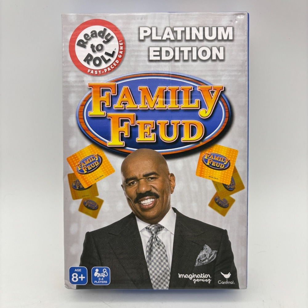 Family Feud Platinum Edition Ready to Roll SEALED Cardinal 2018 Party TV Show